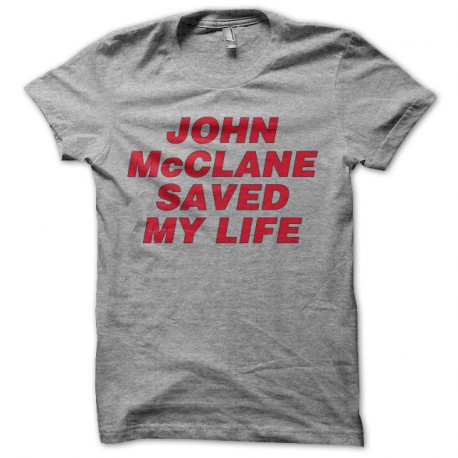 Shirt john McClane gris pour homme et femme