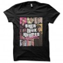 Shirt sherlok homes parodie GTA noir pour homme et femme