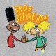 Shirt hey arnold bros before hos gris pour homme et femme