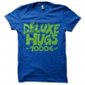 Shirt Deluxe hugs bleu pour homme et femme