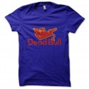 Shirt Dead Bull parodie red bull bleu pour homme et femme