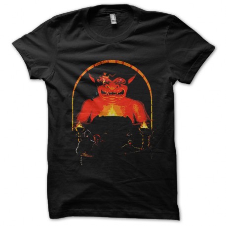 Shirt dungeon master noir pour homme et femme