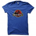 Shirt useless reptile parodie jurassic park bleu pour homme et femme