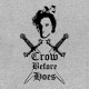 Shirt crow before hoes gris pour homme et femme