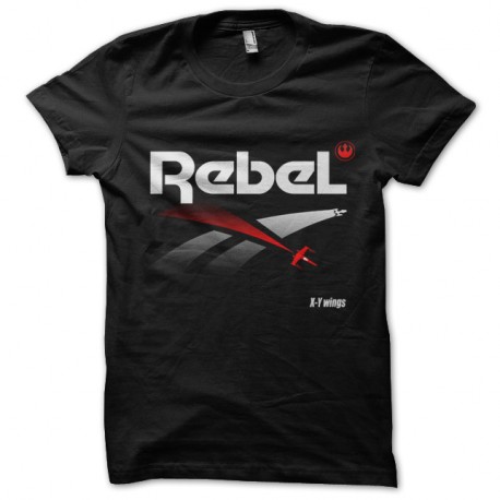 Shirt Rebel - Noir pour homme et femme