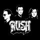Shirt rush groupe de rock punk noir pour homme et femme