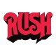 Shirt rush logo groupe de rock punk blanc pour homme et femme