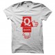 Shirt - Quick Quenelle - Blanc pour homme et femme