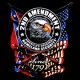 Shirt 2nd amendment noir pour homme et femme
