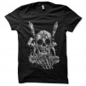 Shirt skull rider noir pour homme et femme