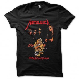 Shirt Metallica noir pour homme et femme