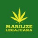 Shirt Marilize Legajuana version rasta jaune/vert bouteille pour homme et femme