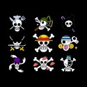 Shirt one piece fanions noir pour homme et femme