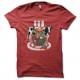 Shirt lamu version trash en rouge pour homme et femme
