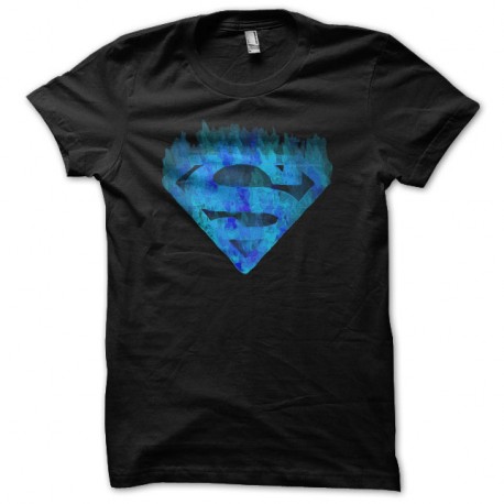 Shirt superman fusion noir pour homme et femme