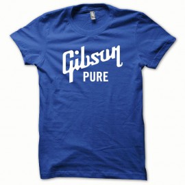 Shirt Gibson Pure version ocean Blanc/Bleu Royal pour homme et femme