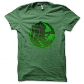 Shirt green arrow avec effets vert pour homme et femme