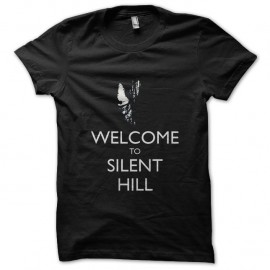Shirt welcome to silent hill noir pour homme et femme