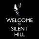 Shirt welcome to silent hill noir pour homme et femme