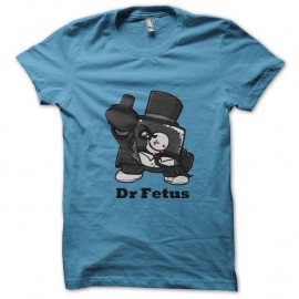 Shirt Dr fetus bleu ciel pour homme et femme