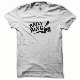 Shirt Bada Bing noir/blanc pour homme et femme