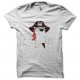 Shirt chat pirate blanc pour homme et femme