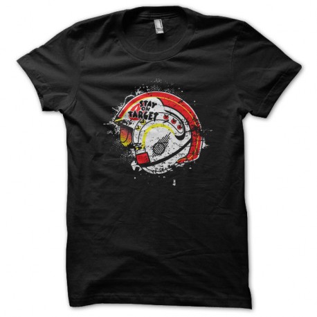 Shirt Stay on target noir pour homme et femme