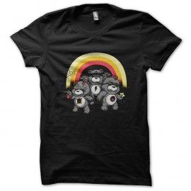 Shirt angry bears noir pour homme et femme