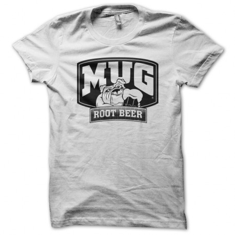 Shirt Mug root beer blanc pour homme et femme