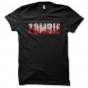 Shirt zombie noir pour homme et femme