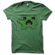 Shirt minecraft original vert pour homme et femme