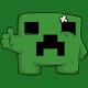 Shirt minecraft original vert pour homme et femme