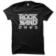 Shirt rock band noir pour homme et femme