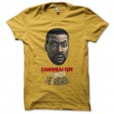 Shirt Cannibalism is not the answer jaune pour homme et femme