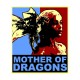 Shirt Mother of Dragon parodie obama blanc pour homme et femme