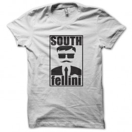 Shirt South Fellini blanc pour homme et femme