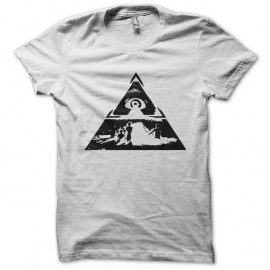 Shirt signe illuminati blanc pour homme et femme
