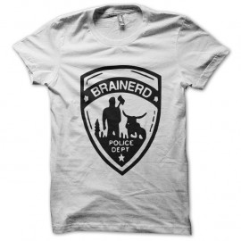 Shirt brainerd police dept blanc pour homme et femme