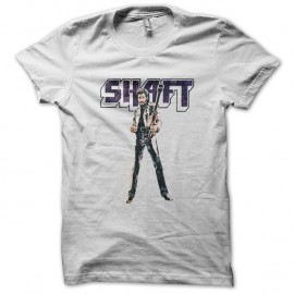 Shirt shaft vintage blanc pour homme et femme