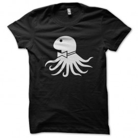 Shirt octopus noir pour homme et femme
