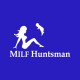 Shirt MILF Huntsman blanc/bleu royal pour homme et femme