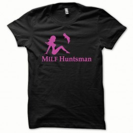 Shirt MILF Huntsman rose/noir pour homme et femme