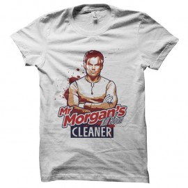 Shirt Dexter Kill Room Cleaner - Blanc pour homme et femme