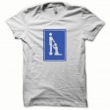 Shirt Kamasutra Pornstar bleu/blanc pour homme et femme
