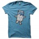 Shirt bouteille de lait vivante bleu ciel pour homme et femme