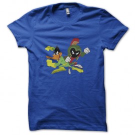 Shirt duck dodgers bleu pour homme et femme
