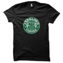 Shirt Starlord Coffee noir pour homme et femme