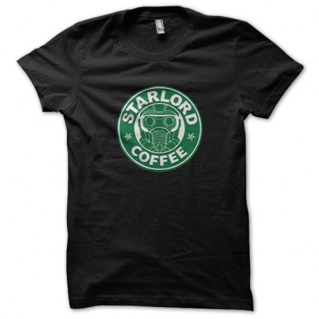 Shirt Starlord Coffee noir pour homme et femme