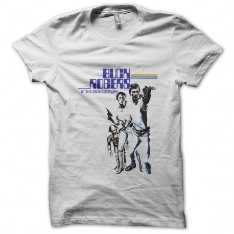 Shirt Buck rogers blanc pour homme et femme