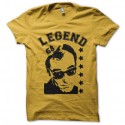 Shirt godard jaune pour homme et femme